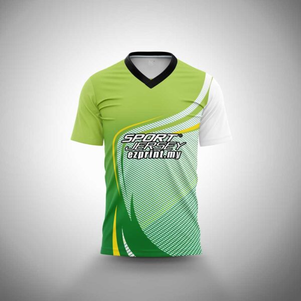 Jersi sublimation hijau